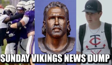 Minnesota Vikings News Dump (8.3.2025) | FIGHT! Jared Allen HOF. Not Thrilled?