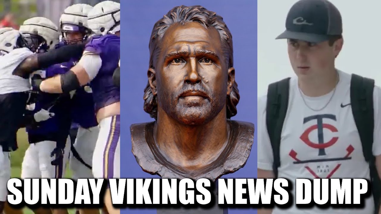 Minnesota Vikings News Dump (8.3.2025) | FIGHT! Jared Allen HOF. Not Thrilled?