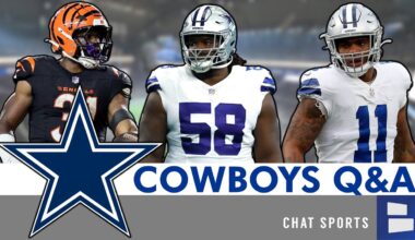 Dallas Cowboys Rumors On Signing Zack Moss, Micah Parsons, Mazi Smith And Dak Prescott | Mailbag