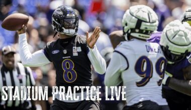 Stadium Practice Live | Baltimore Ravens