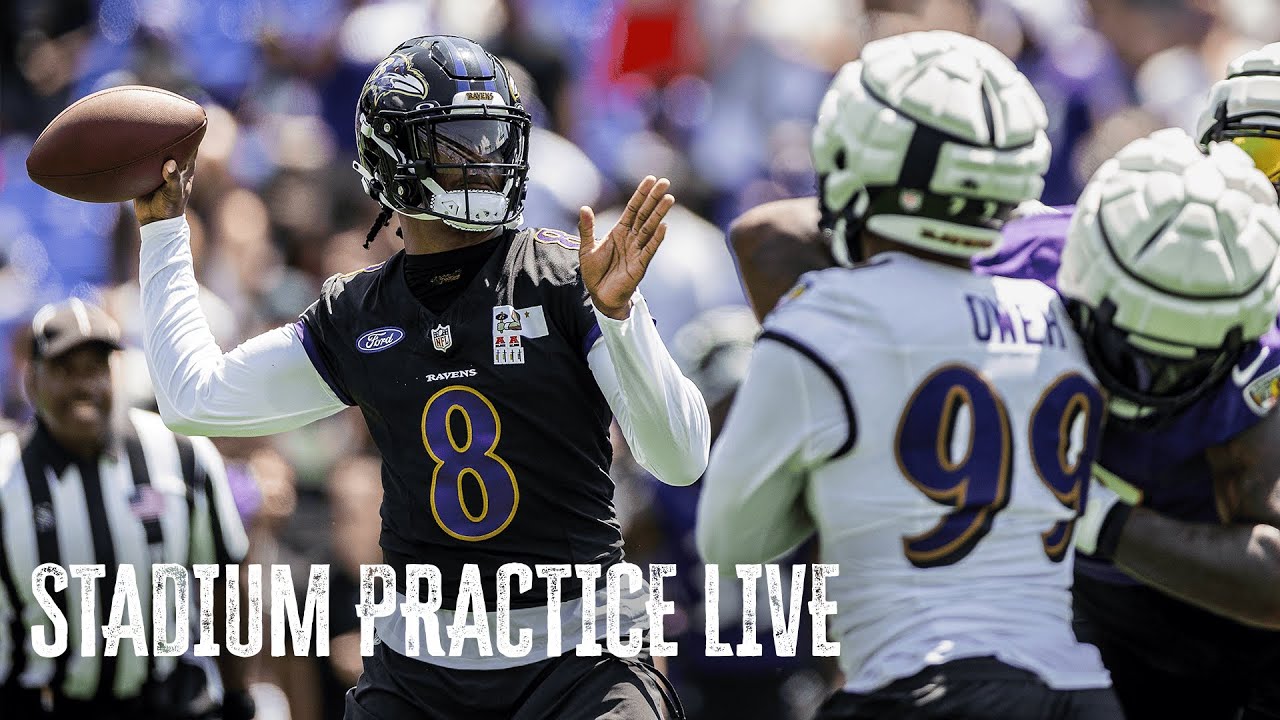 Stadium Practice Live | Baltimore Ravens