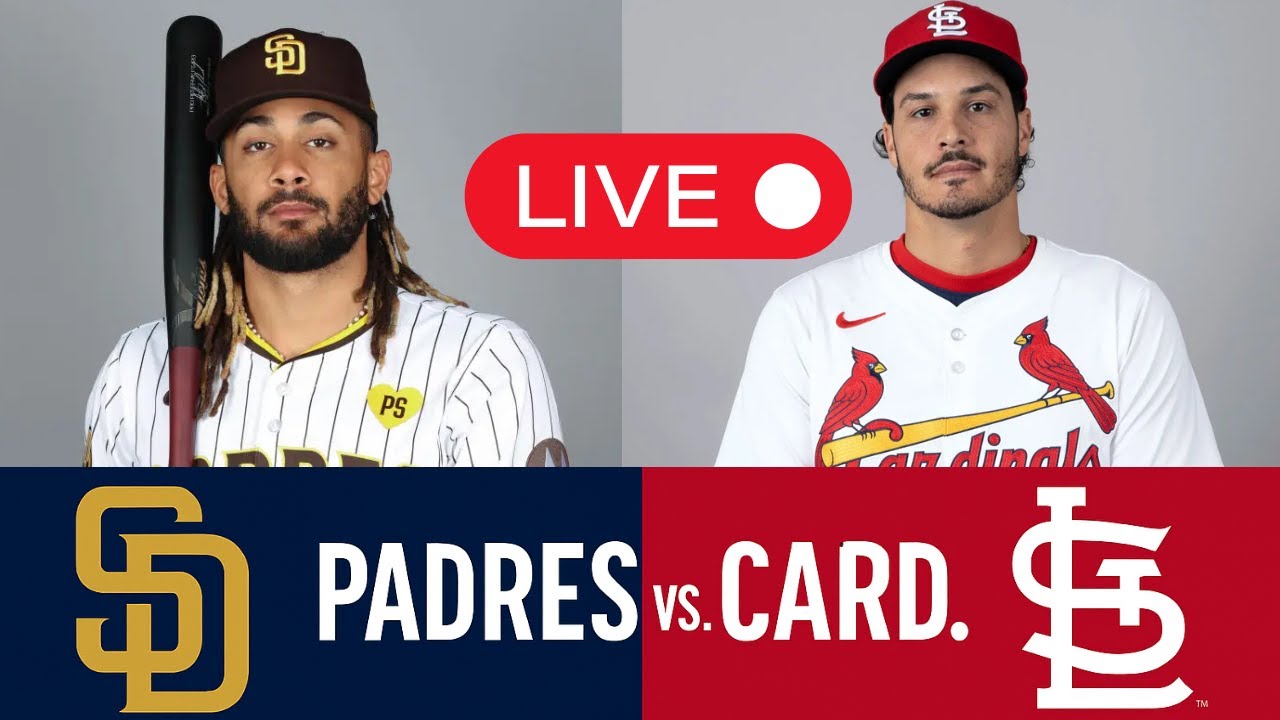 SAN DIEGO PADRES VS SAN LUIS CARDINALS l JUEGO EN VIVO l MLB LIVE