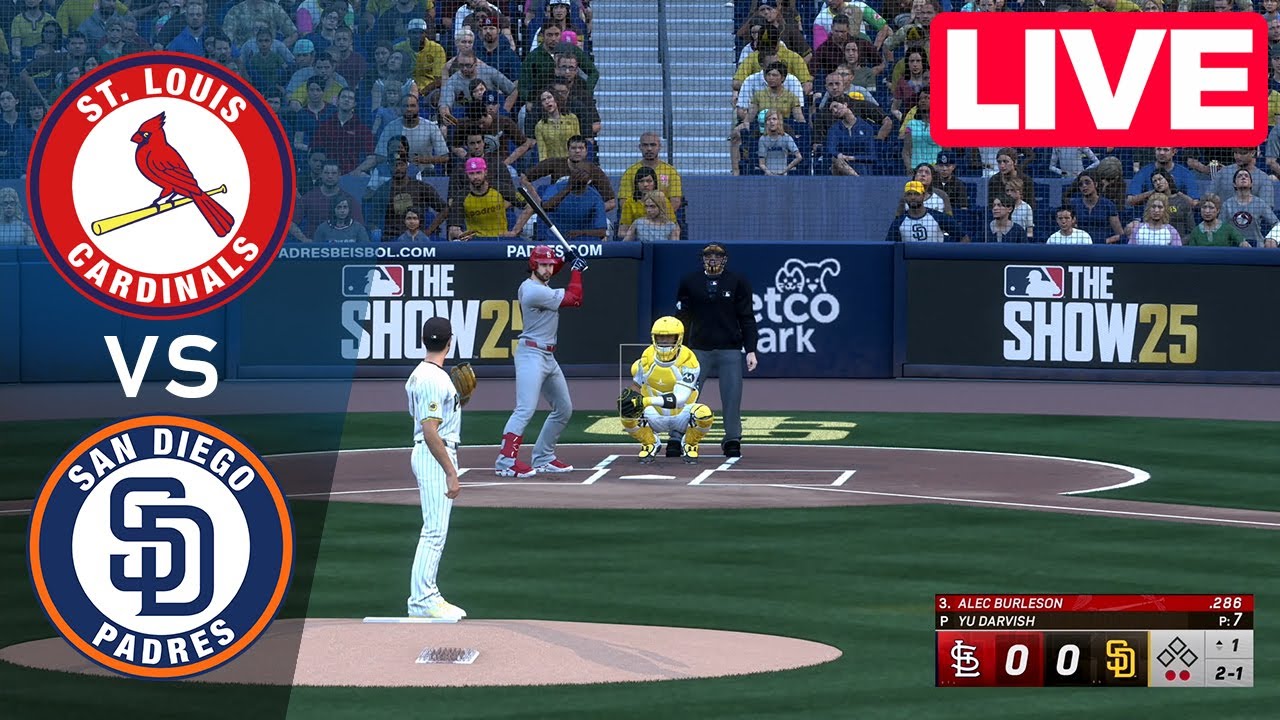 MLB LIVE🔴 San Diego Padres vs St. Louis Cardinals - Aug 3, 2025 | Full Game MLB 2025 EN VIVO