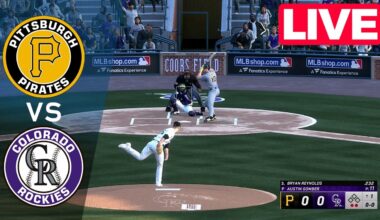 MLB LIVE🔴 Pittsburgh Pirates vs Colorado Rockies - Aug 3, 2025 | Full Game MLB 2025 EN VIVO