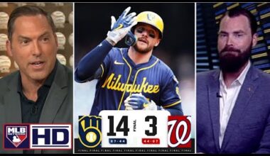 [BREAKING NEWS] Brice Turang homers twice lift MLB-leading Brewers sweep Nationals with 14-3 victory