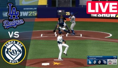 MLB LIVE🔴 Los Angeles Dodgers vs Tampa Bay Rays - Aug 3, 2025 | Full Game MLB 2025 EN VIVO