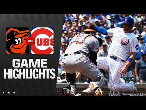 Orioles vs. Cubs (8/3/25) | MLB Highlights