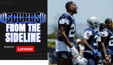 Sounds From the Sideline: Israel Mukuamu at Training Camp | Dallas Cowboys 2025