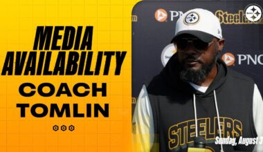 Coach Mike Tomlin on the second week development (Aug. 3) | Pittsburgh Steelers
