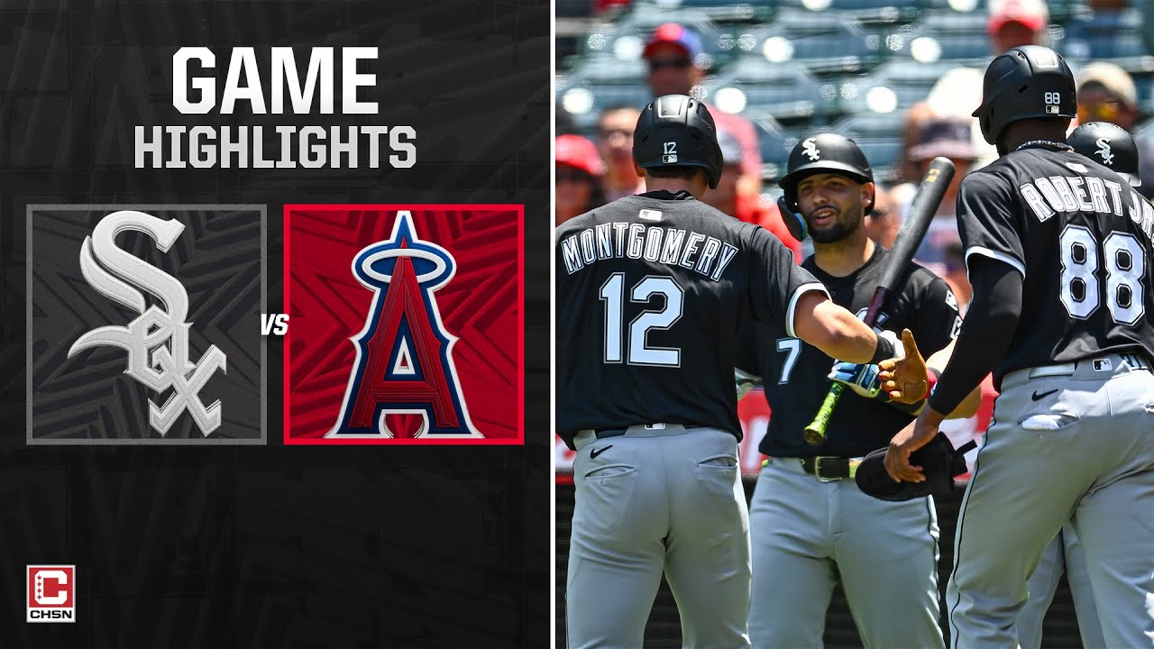 Chicago White Sox vs. Los Angeles Angels - Game Highlights (8/3/25) | CHSN Chicago White Sox
