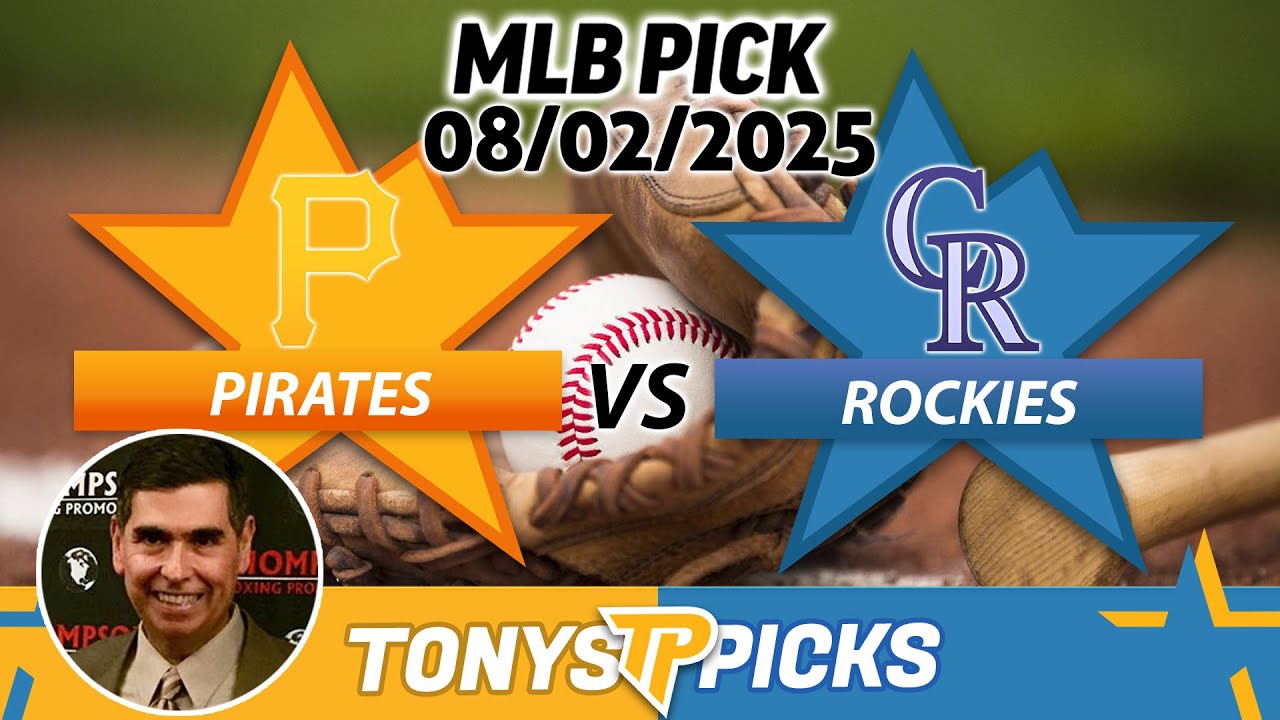 Pittsburgh Pirates vs. Colorado Rockies Pick 8/2/25 MLB Pick Prediction