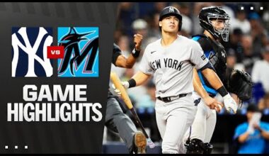 Yankees vs. Marlins Highlights (8/3/25) | MLB Highlights