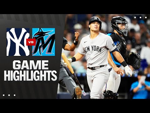 Yankees vs. Marlins Highlights (8/3/25) | MLB Highlights