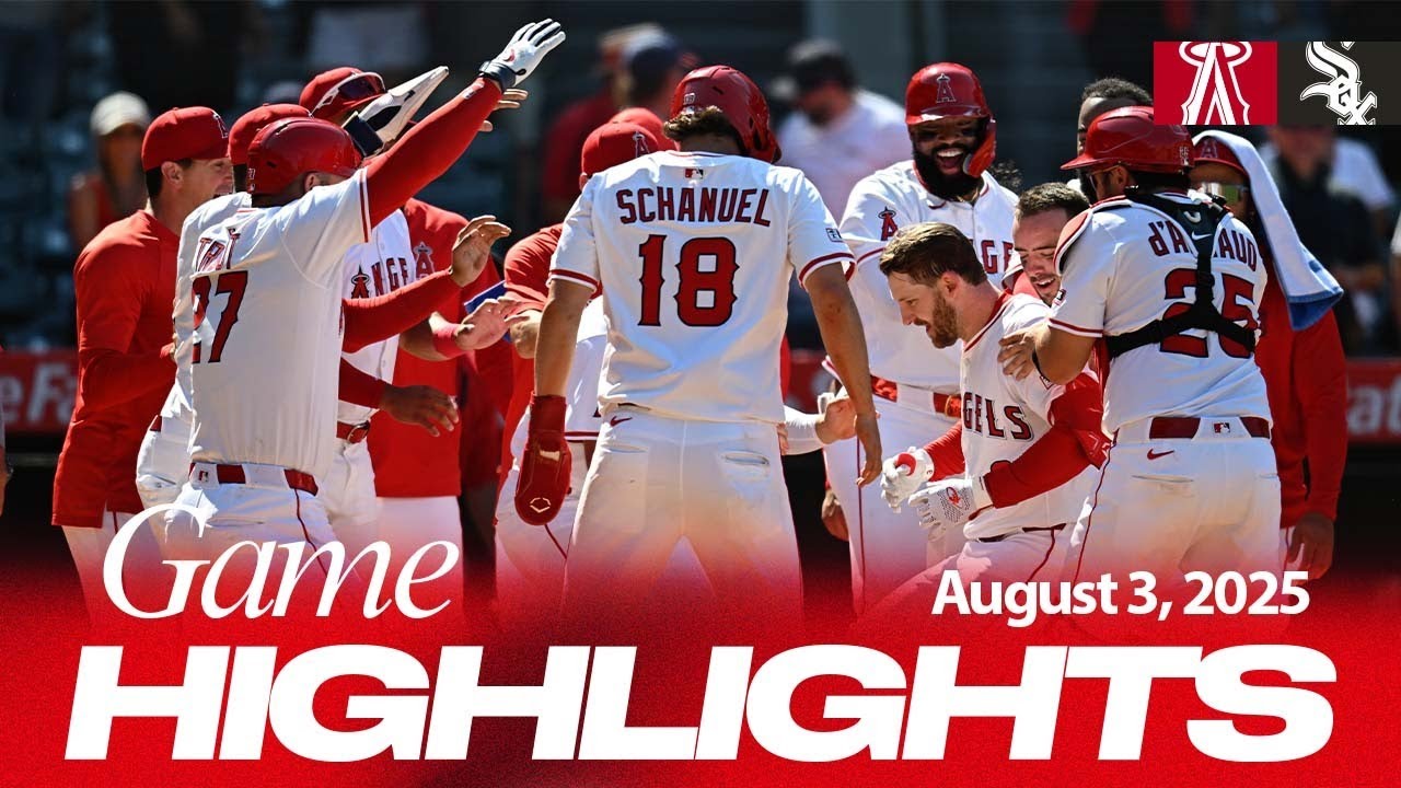 White Sox vs. Angels Game Highlights (8/3/25) | MLB Highlights