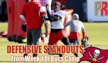 Pewter Pulse: DEFENSIVE STANDOUTS From Bucs Camp In Week 1