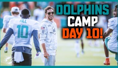 Miami Dolphins 2025 Training Camp Day 10: Added Oline Depth!