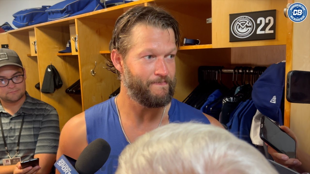 Dodgers postgame: Clayton Kershaw reacts to trades for Brock Stewart, Alex Call