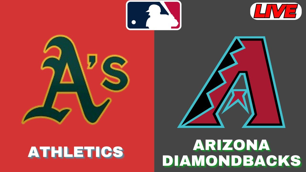 Arizona Diamondbacks Vs Athletics | MLB 2025 | MLB Live Baseball Score | Aug 3 2025
