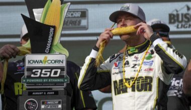 William Byron thinks Iowa win can build momentum for NASCAR's playoffs