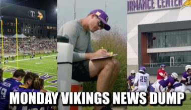 Minnesota Vikings News Dump (8.4.2025) | Night Practice, KOC Taking Notes, Anticipation