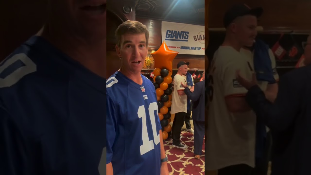 We’re back for the annual Giants x Giants Meetup! #giants #shorts #sfgiants #nygiants #mlb