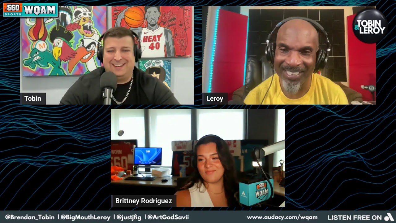 Miami Dolphins Sign Zach Sieler, Miami Marlins On Fire! Miami Heat Moves Move Bam? | Tobin & Leroy