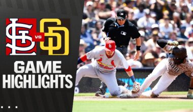 Cardinals vs. Padres Game Highlights (8/3/25) | MLB Highlights
