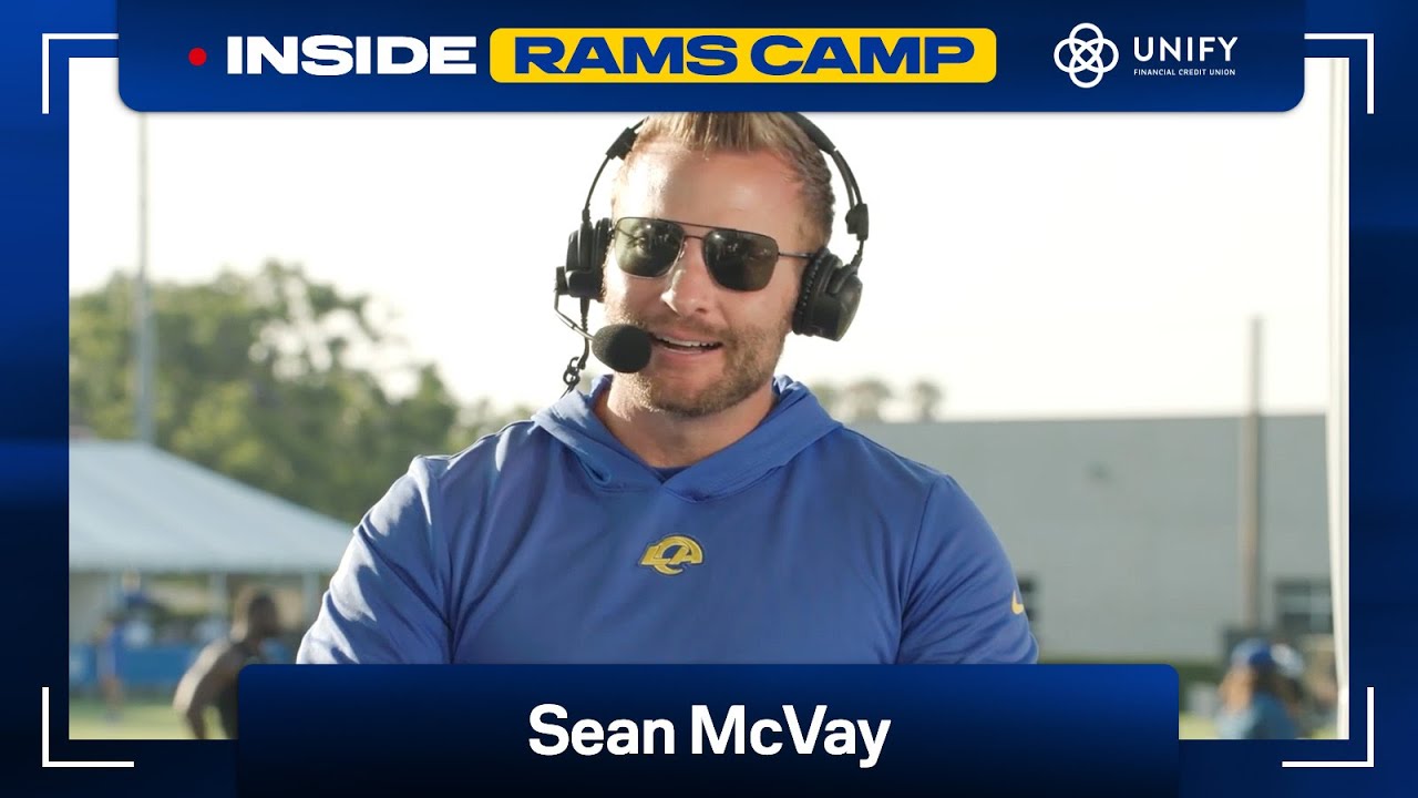 Sean McVay On Standout Rookies, Encouraging Competition & Gearing Up For The Preseason
