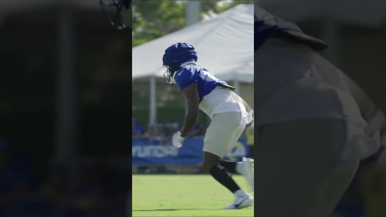 Rookies shining at camp ✨ #rams  #nfl #shorts