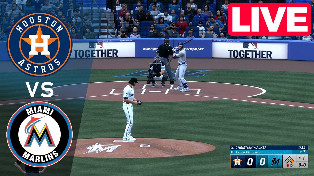 MLB LIVE🔴 Houston Astros vs Miami Marlins - Aug 4, 2025 | Full Game MLB 2025 EN VIVO