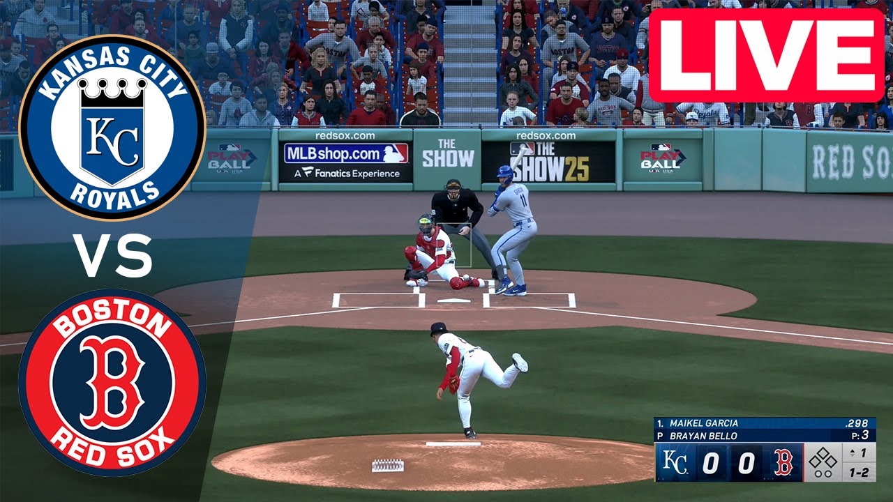 MLB LIVE🔴 Boston Red Sox vs Kansas City Royals - Aug 4, 2025 | Full Game MLB 2025 EN VIVO