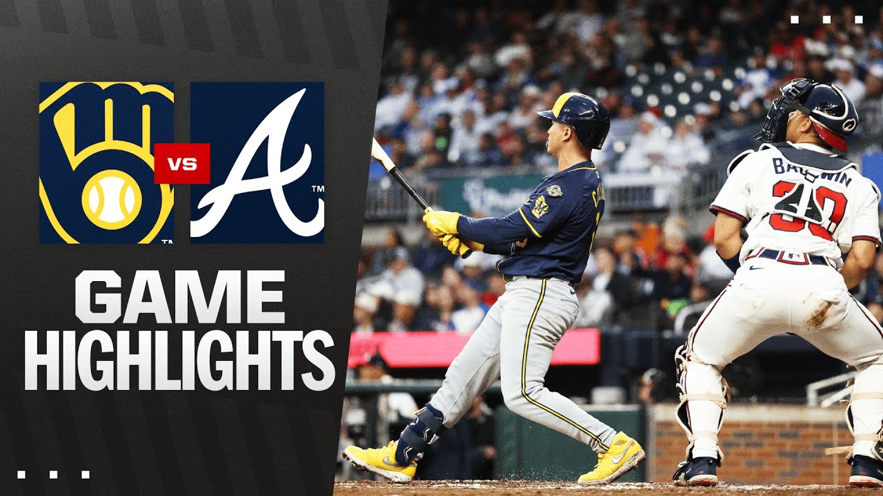 Brewers vs. Braves Game Highlights (8/4/25) | MLB Highlights