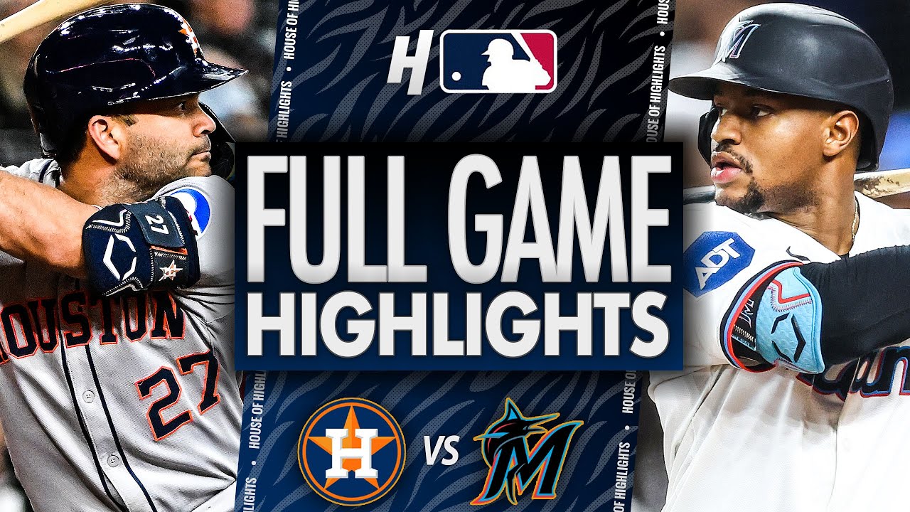 Houston Astros vs Miami Marlins - FULL GAME HIGHLIGHTS | August 4, 2025 MLB Season