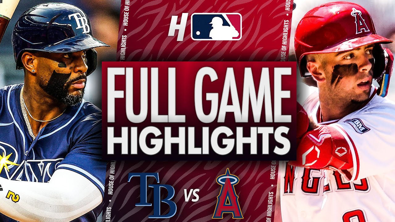 Tampa Bay Rays vs Los Angeles Angels - FULL GAME HIGHLIGHTS | August 4, 2025 MLB Season