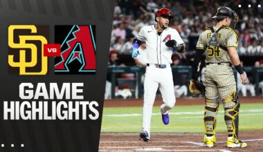 Padres vs. D-backs Game Highlights (8/4/25) | MLB Highlights