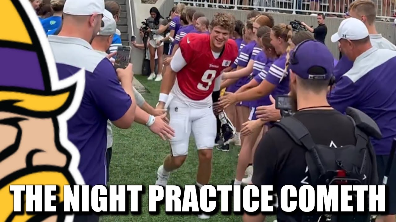 Minnesota Vikings Training Camp Notes: Practice #10 - Fighter of The Night Practice