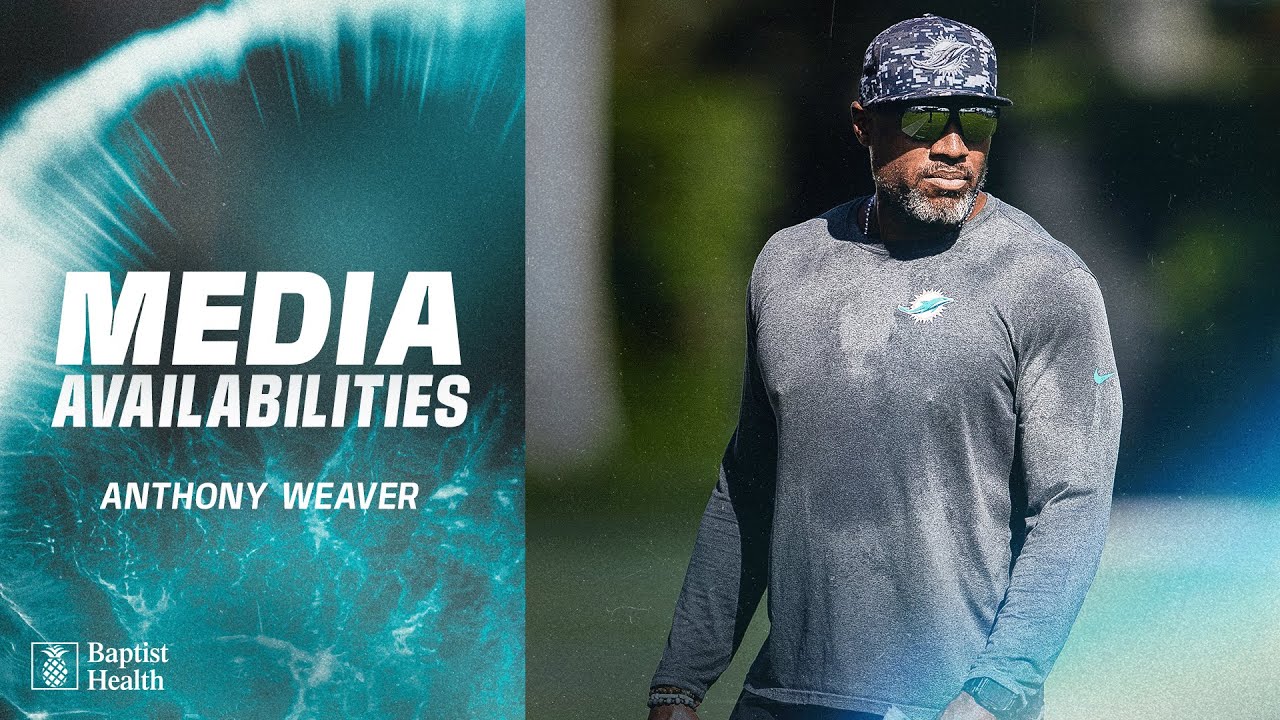 Anthony Weaver meets with the media | Miami Dolphins
