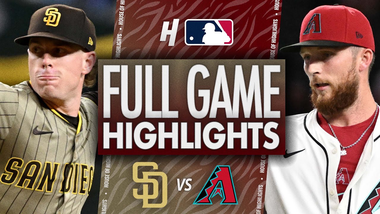 San Diego Padres vs Arizona Diamondbacks - FULL GAME HIGHLIGHTS  | August 4, 2025 MLB Season