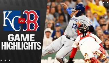 Royals vs. Red Sox (8/4/25) | MLB Highlights