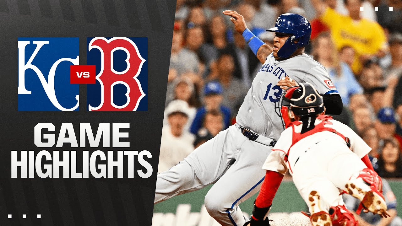 Royals vs. Red Sox (8/4/25) | MLB Highlights