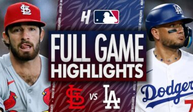 St. Louis Cardinals vs os Angeles Dodgers - FULL GAME HIGHLIGHTS | August 4, 2025 MLB Season