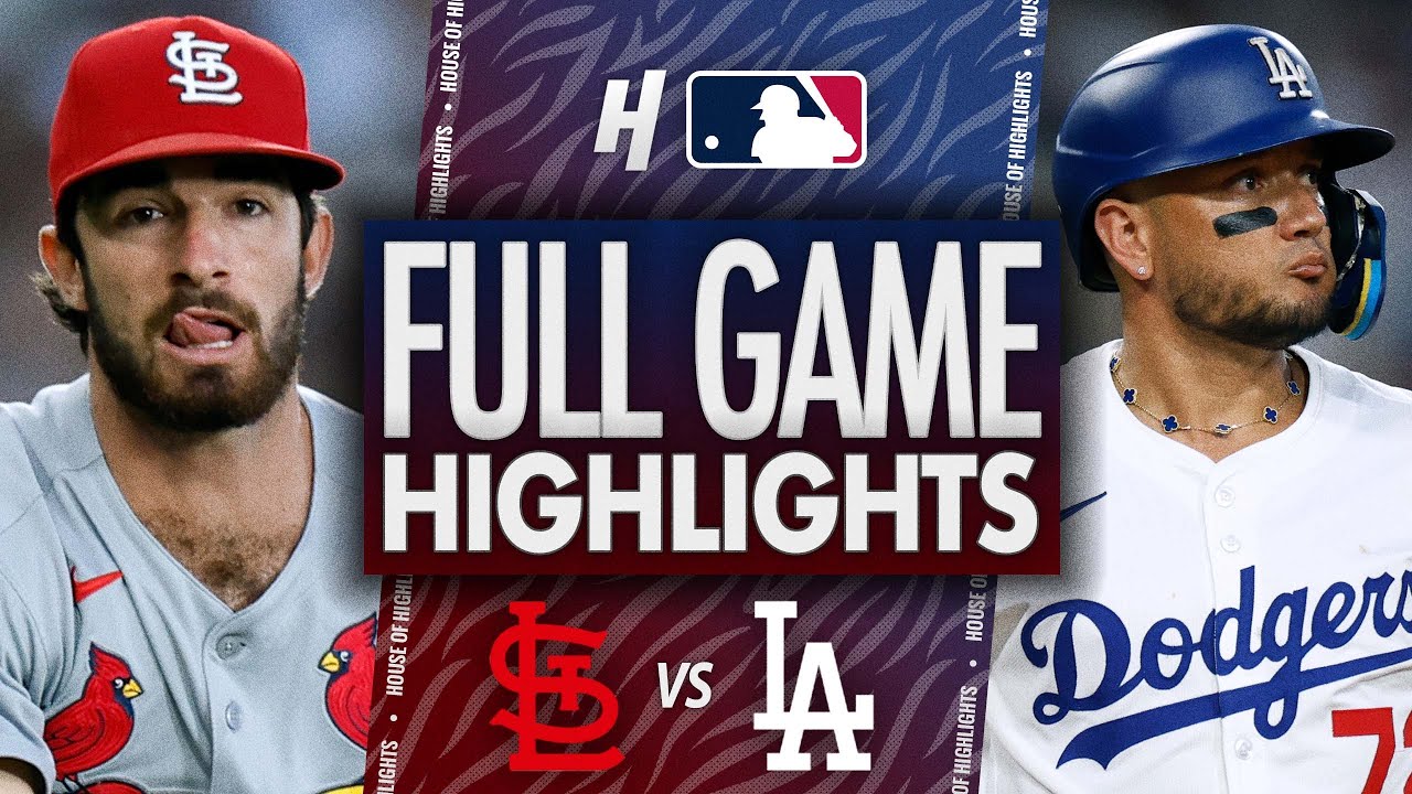 St. Louis Cardinals vs os Angeles Dodgers - FULL GAME HIGHLIGHTS | August 4, 2025 MLB Season