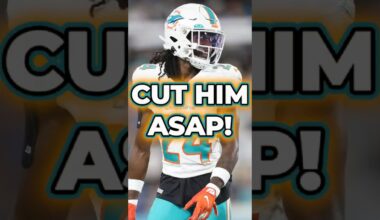 Miami Dolphins NEED To Cut Cam Smith! #shorts #nfl #miamidolphins