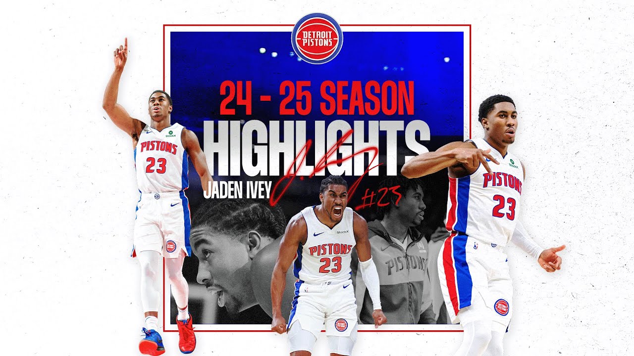 Jaden Ivey 2024-25 Season Highlights | Detroit Pistons #nba #detroitpistons #pistons