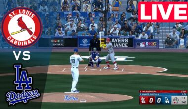 MLB LIVE🔴 Los Angeles Dodgers vs St. Louis Cardinals - Aug 5, 2025 | Full Game MLB 2025 EN VIVO