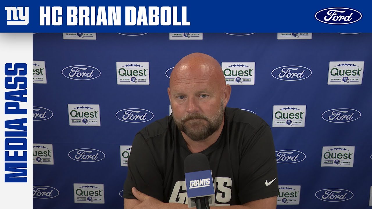Coach Brian Daboll on the Preseason Philosophy | New York Giants