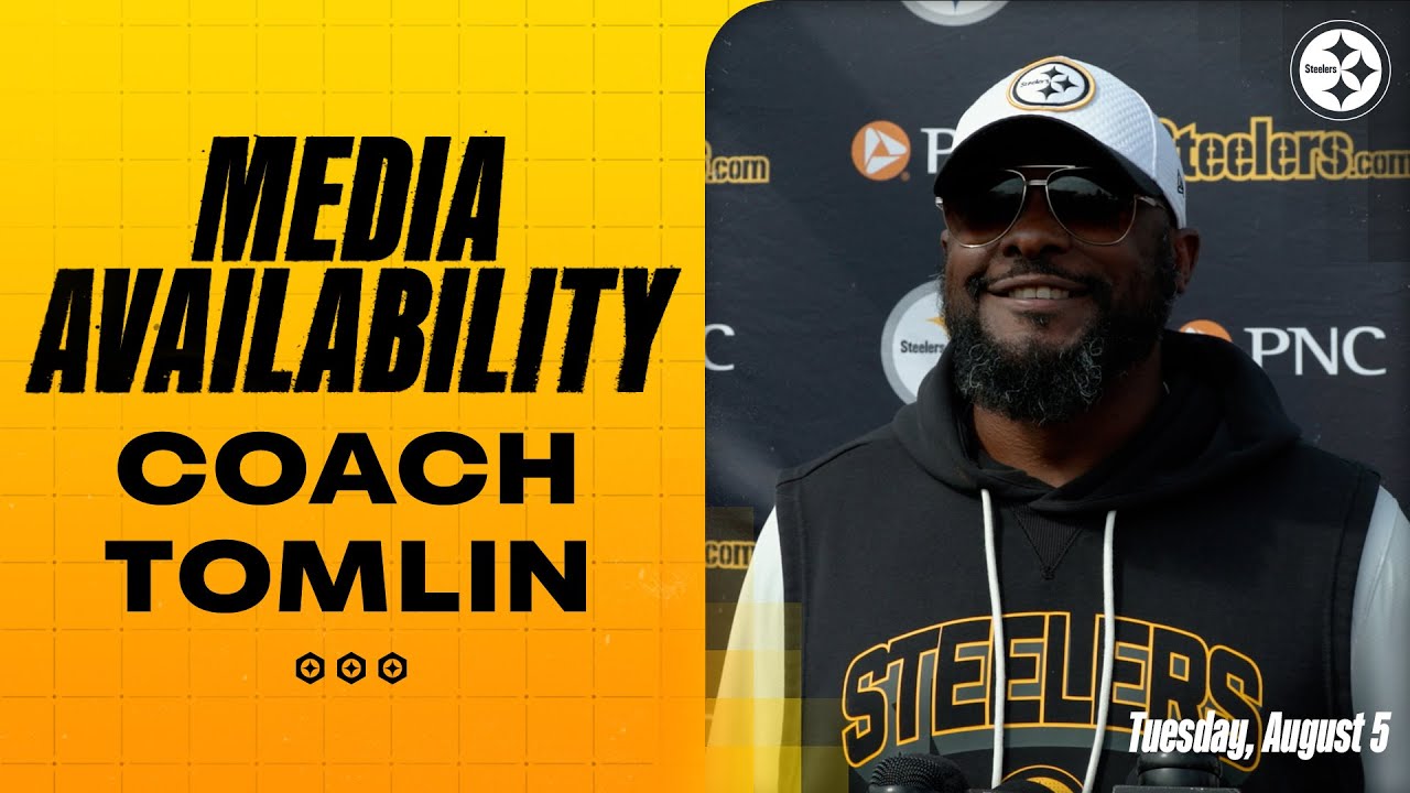 Coach Mike Tomlin on liking the urgency of the group (Aug. 5) | Pittsburgh Steelers