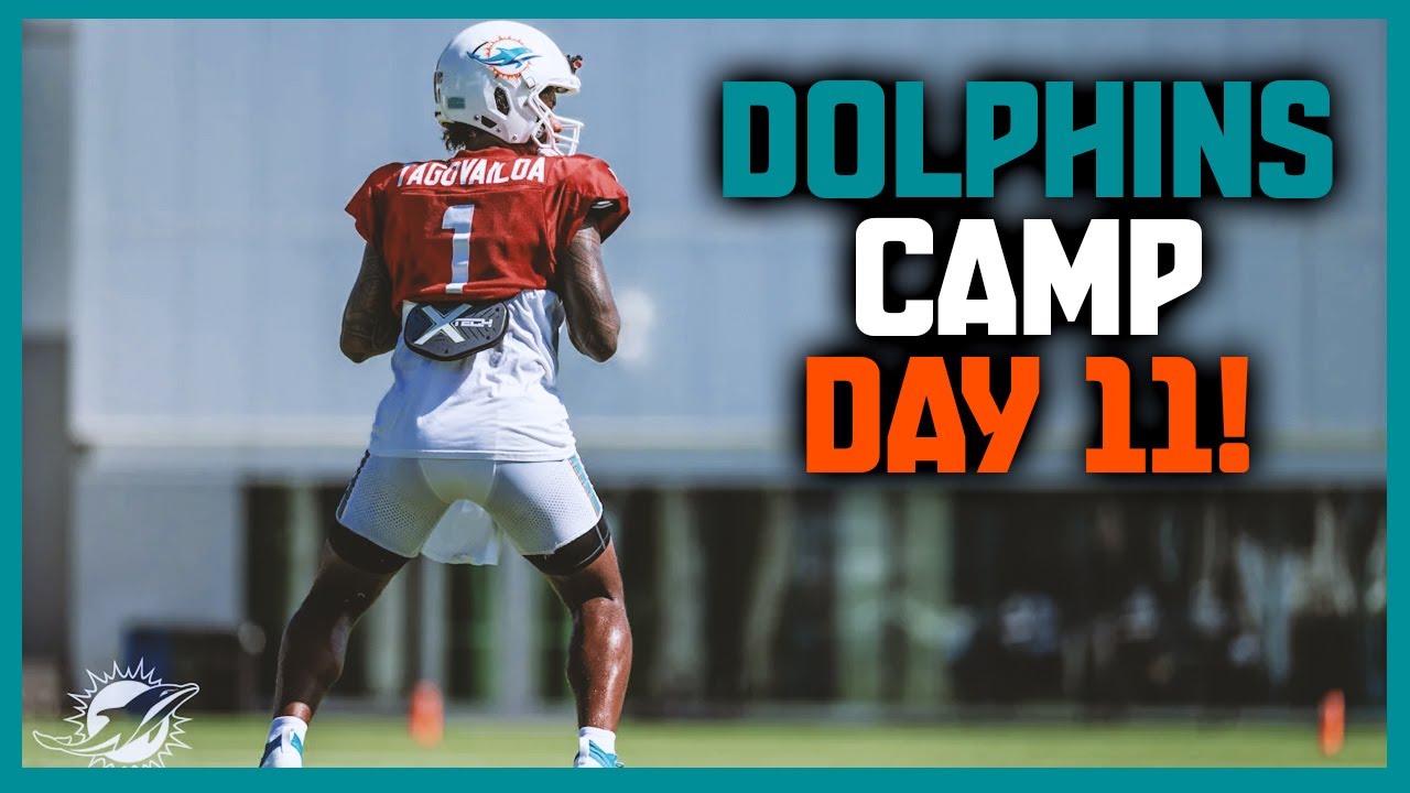 Miami Dolphins 2025 Training Camp Day 11!