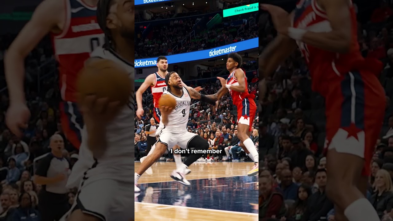 AJ Johnson's "Welcome to the League" moment was a lesson learned 🏀 #shorts #nba #rookie #sports