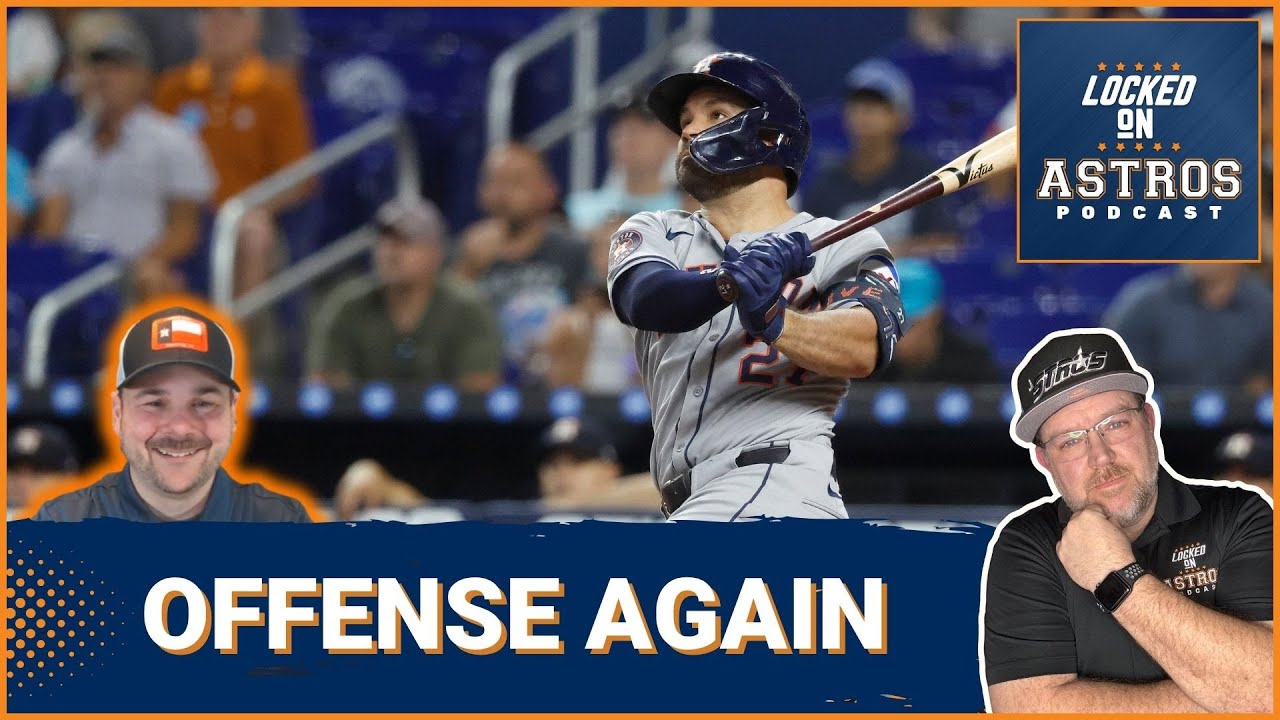 The Houston Astros once again go fishing for runs in Miami in bullpen game